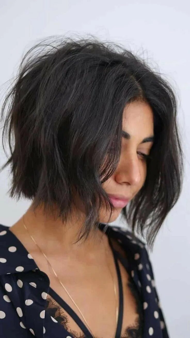 Рваное каре 2024 фото These 34 Short Shaggy Bob Haircuts Are The On-Trend Look Right Now Bob hairstyle