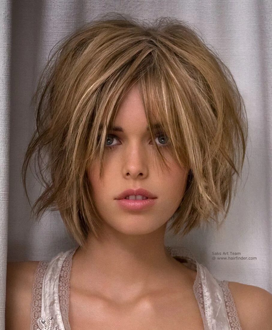 Рваное каре фото на средние show Tammy Messy short hair, Medium hair styles, Hair cuts