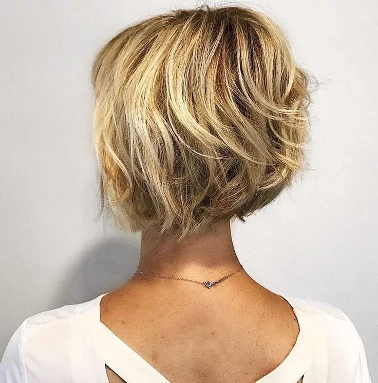 Рваное каре фото сзади Pin on Short Hairstyles