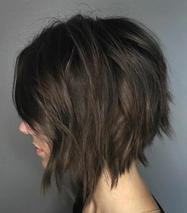 Рваное каре фото сзади 60 Messy Bob Hairstyles for Your Trendy Casual Looks Messy bob hairstyles, Wavy 