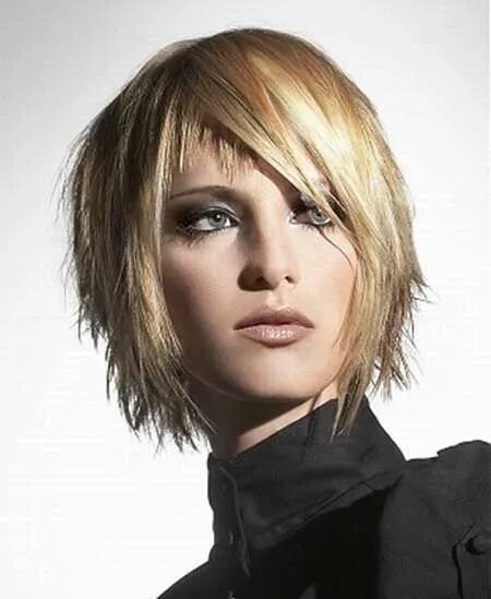 Рваное каре прическа фото Trendy short hairstyle for thick hair Hair styles 2014, Short hair cuts, Trendy 