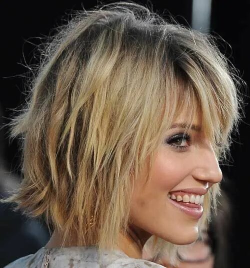 Рваное каре прическа фото 20 Short Shaggy Bob Hairstyles Bob-Hairstyle.Com Choppy bob hairstyles, Short sh