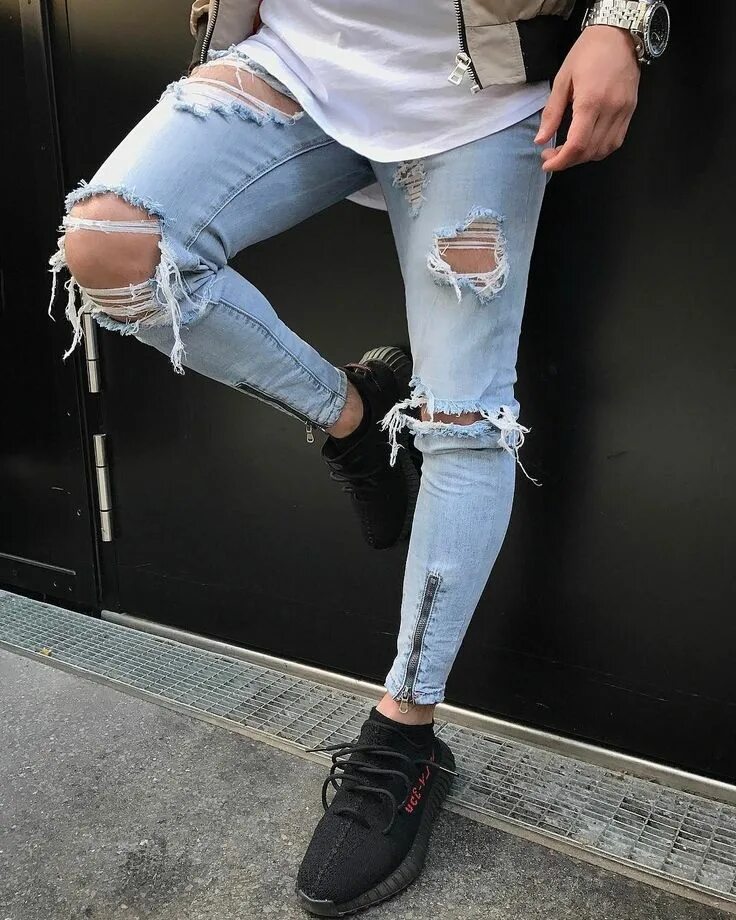 Рваные джинсы 2024 фото Pin by L'EFFE on Cose da comprare Fashion pants, Streetwear ideas, Ripped jeans 